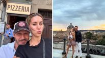 Benjamín Vicuña y su novia Anita Espasandín