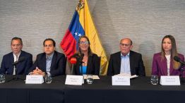 Los opositores venezolanos rescatados de la Embajada Argentina 