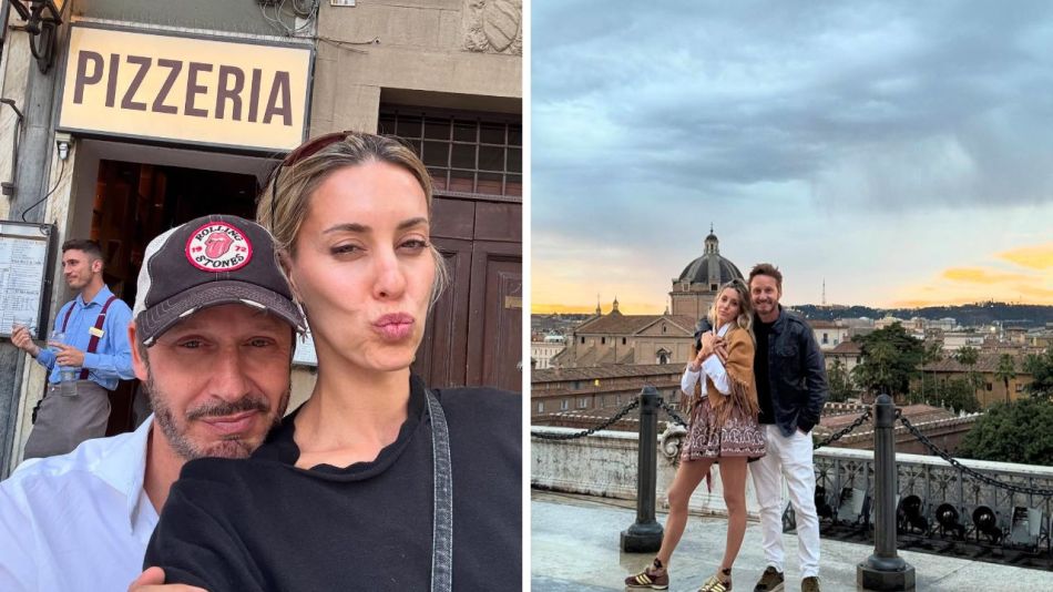 Benjamín Vicuña y su novia Anita Espasandín