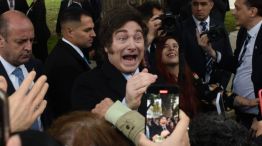 Las postales dejó el acto del 25 de Mayo.