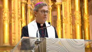 García Cuerva, en el Tedeum del 25 de Mayo.
