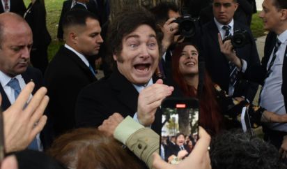 Las postales dejó el acto del 25 de Mayo.