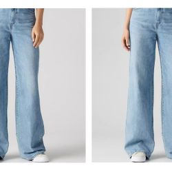 Jeans bota ancha Levis