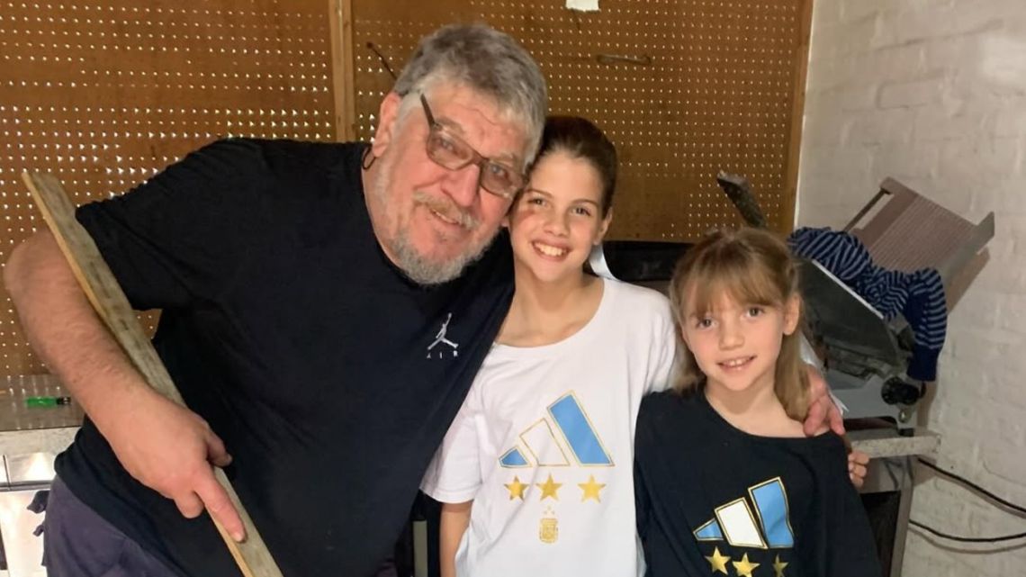 Wanda Nara y sus hijas festejaron el 25 de mayo con el papá de Mauro Icardi en Rosario