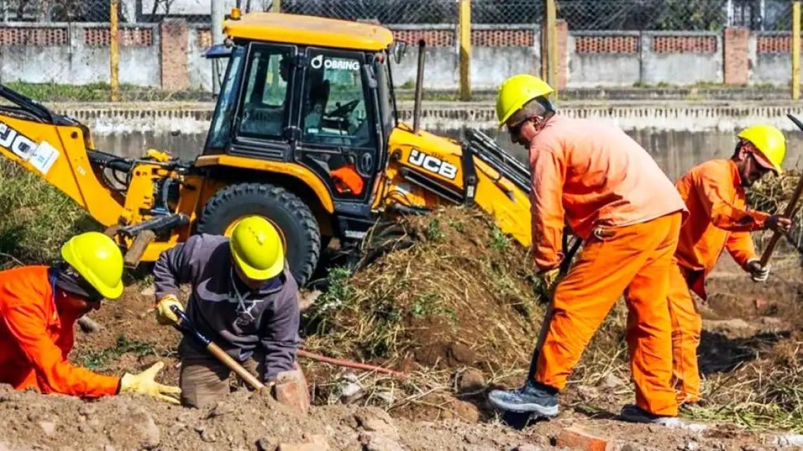 Public works have been suspended across Argentina.
