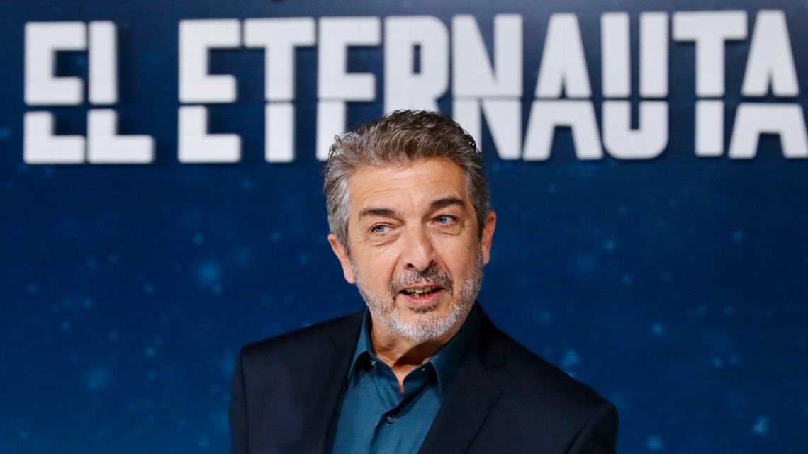 Ricardo Darín during an event for the series ‘El Eternauta’ at Centro Costa Salguero in Buenos Aires on April 29.