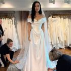 Demi Lovato vestido de novia