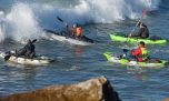 Santa Clara vibró con su torneo de pesca en kayak