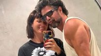 Griselda Siciliani y Luciano Castro celebraron el 25 de mayo y unieron a sus familias: locro, vino y la cocina del actor