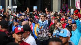 Venezuelan President Nicolas Maduro Campaign Rally