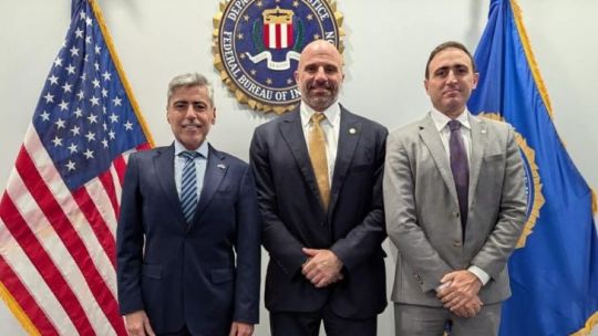 Quinteros y López se reunieron con el FBI, la DEA y la Policía de Nueva York
