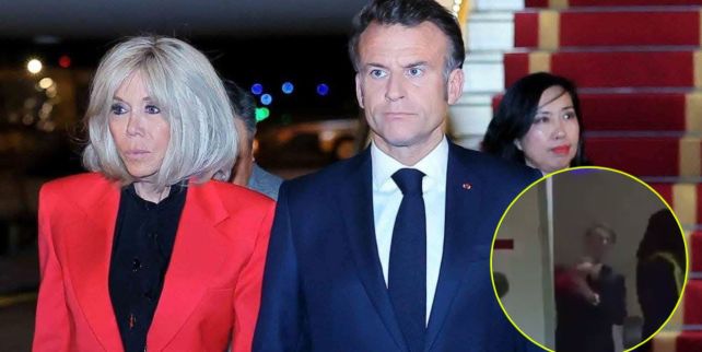 Brigitte y Emmanuel Macron