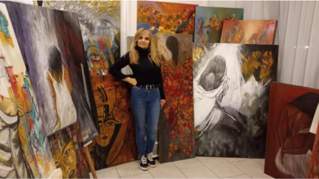 Sandra Díaz: Un Viaje de Autoconocimiento y Expresión a Través del Color. | Foto:CEDOC