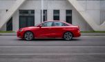 El Audi A3 listo para el test drive en el Audi Lounge Buenos Aires