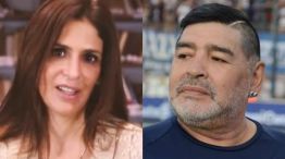 Julieta Makintach y Diego Maradona