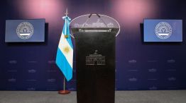 Sala de prensa de Casa Rosada