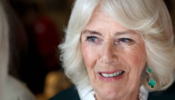 Camilla Parker presentó a la nueva mascota real: Moley	