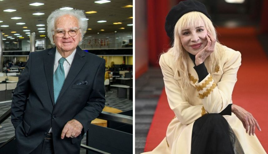 Oscar Barney Finn y Nacha Guevara