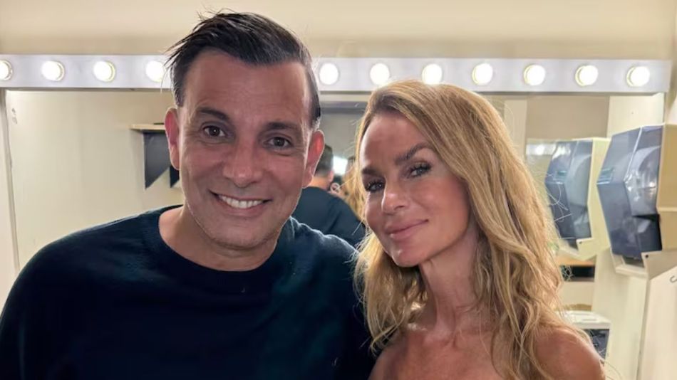 Martín Bossi y Sabrina Rojas