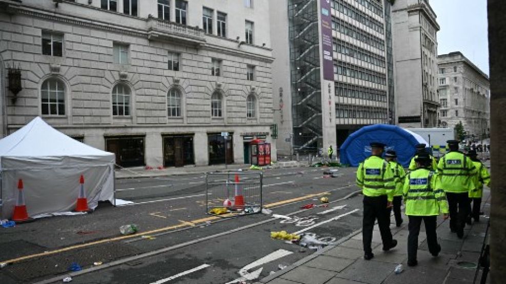 Atropello masivo en Liverpool: cuatro personas muy graves