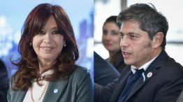 Cristina Kirchner y Axel Kicillof