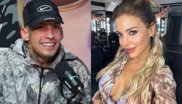 L-Gante habló sobre su pícaro mensaje a Evangelina Anderson en la red: "Soñar no cuesta nada"