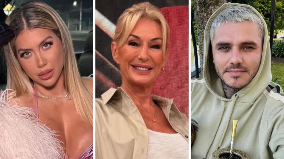 Wanda Nara, Yanina Latorre, Mauro Icardi