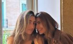 Juliana Awada y su hija, Valentina Barbier, matchearon sus looks con el color de la temporada para un paseo europeo