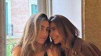 Juliana Awada y su hija, Valentina Barbier, matchearon sus looks con el color de la temporada para un paseo europeo