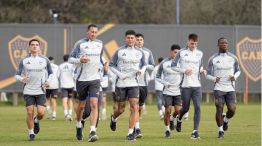 Entremiento de Boca Juniors