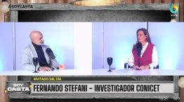Fernando Stefani en la mesa de Soy casta