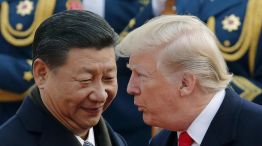 Trump con Xi Jinping en 2017