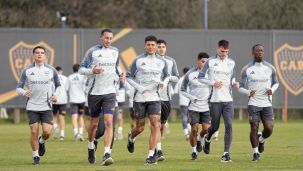 Entremiento de Boca Juniors