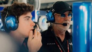 Flavio Briatore y Franco Colapinto