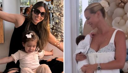 La hija de Barby Franco y el hijo de Nicole Neumann mostraron las tendencias del invierno con looks que enternecieron a todos. 