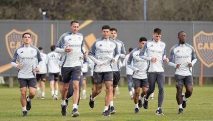 Entremiento de Boca Juniors