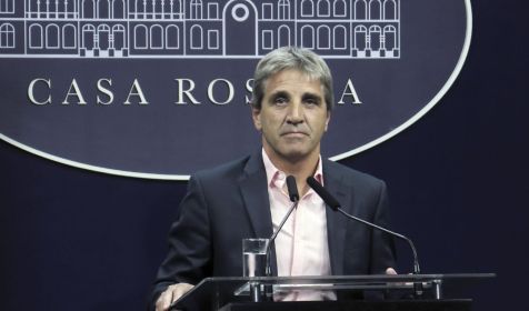 Luis Caputo, ministro de Economía 