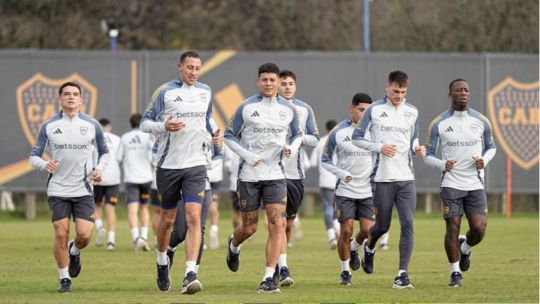 Entremiento de Boca Juniors