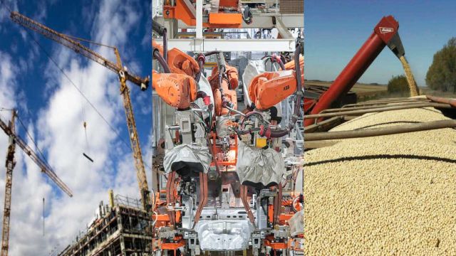 Sector de la construcción, industria automotriz y el campo 20250529
