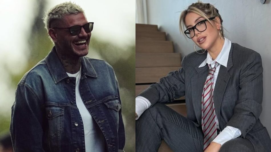 Mauro Icardi y Wanda Nara