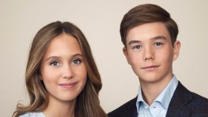 Príncipe Vincent y princesa Josephine de Dinamarca