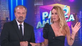 Augusto Tartúfoli y Sabrina Rojas en Pasó en América