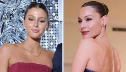La hija de Roberto García Moritán participó de la exclusiva noche junto a su papá y a su hermana, Anita. 