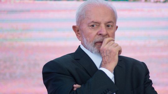 President Lula Holds Press Conference On Historic Flooding