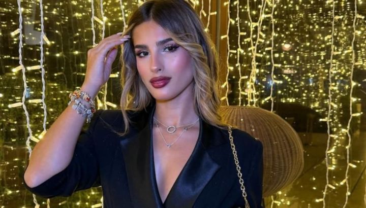 Juli Poggio fue capturada recibiendo una peculiar visita en su nuevo departamento: las fotos que lo comprueban