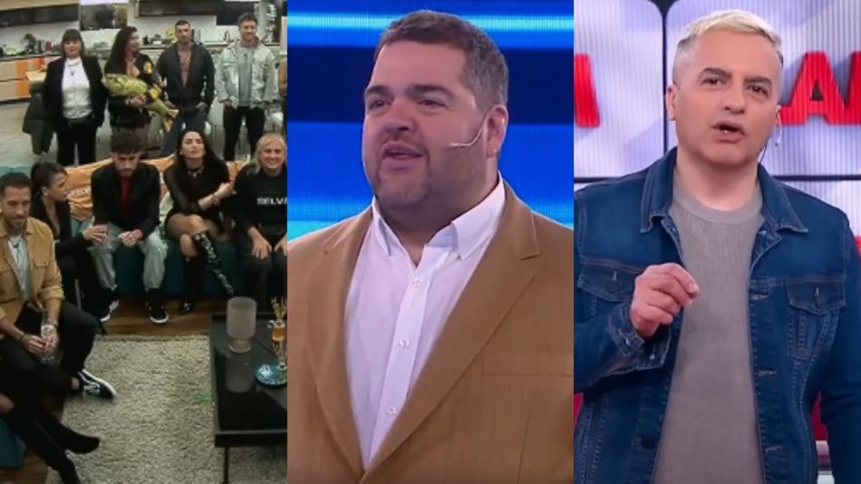Los 8 participantes de Gran Hermano, Darío Barassi y Ángel de Brito