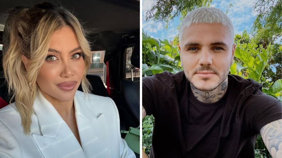 Wanda Nara y Mauro Icardi