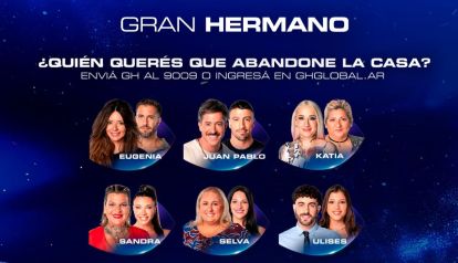 Los seis nominados para la gala de eliminación de Gran Hermano