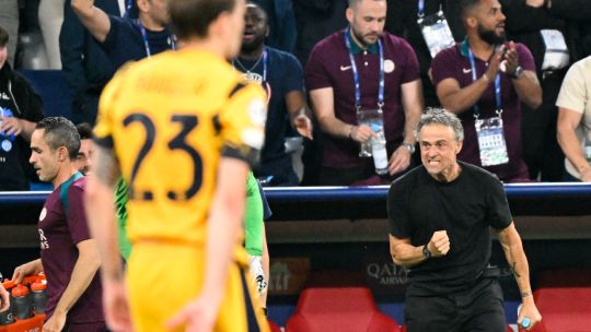 20250531 Luis Enrique, técnico del PSG campeón de la Champions League