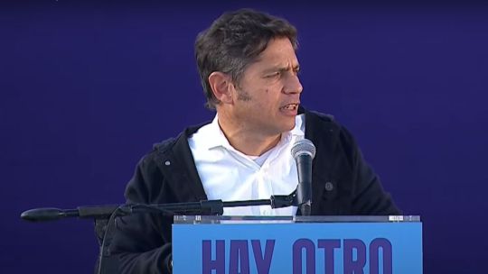 Axel Kicillof lanzó el